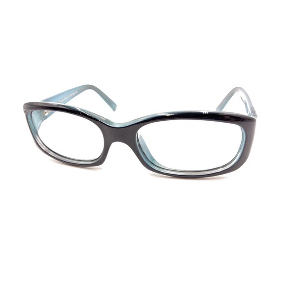 Maui Jim Punchbowl MJ 219-03 Black Light Blue Sunglasses Frames 54-17 135 Italy - Picture 8 of 12